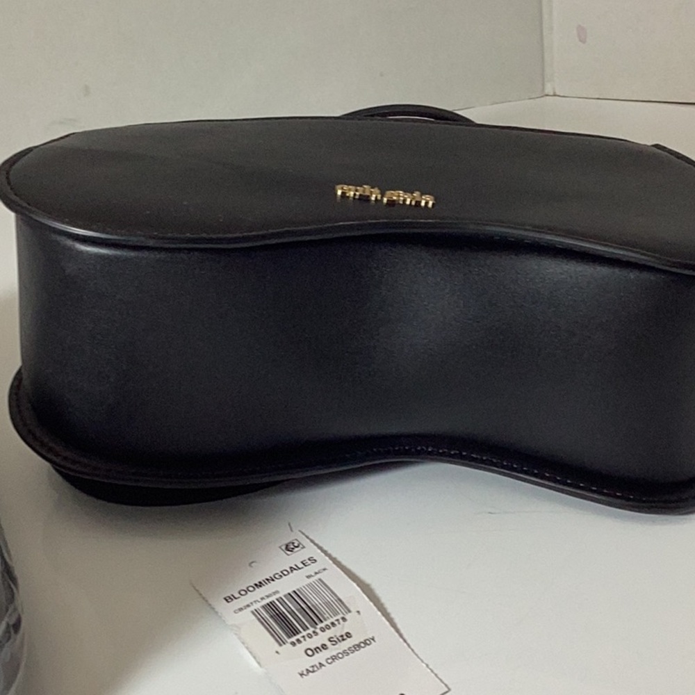 cult gaia Black Shoulder Bag with Gold Accents - Picture 14 of 16
